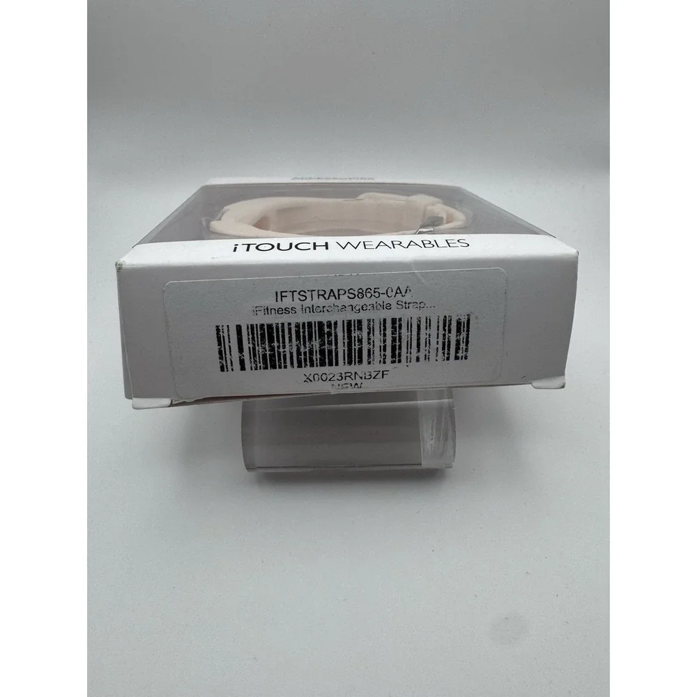 iTouch iFitness Interchangeable Watch Strap Blush Pink Classic Buckle Open Box